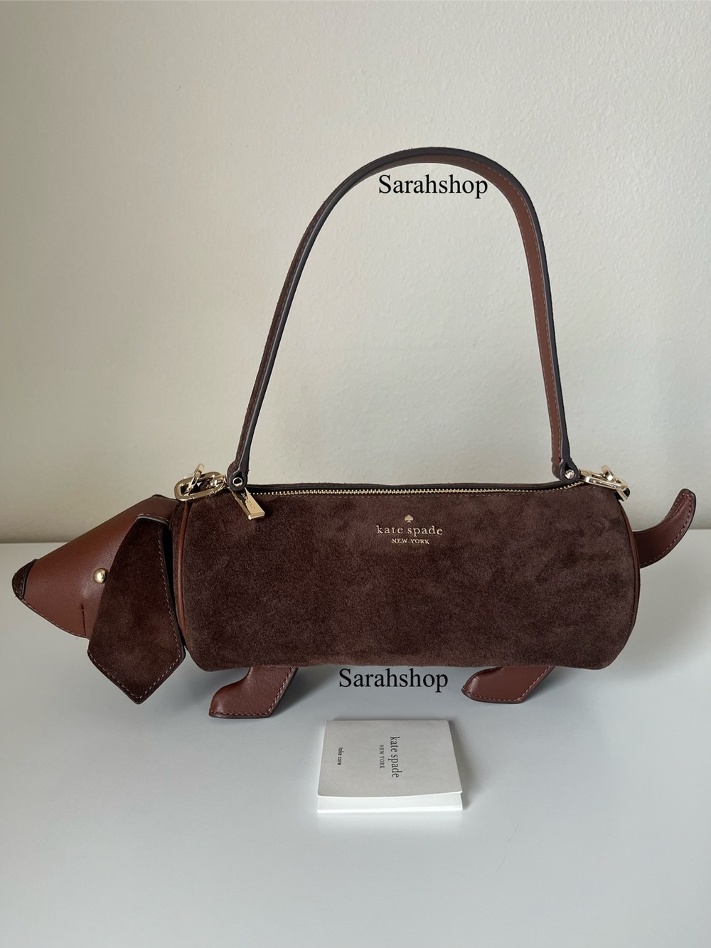 ♠️Kate Spade Charli Dachshund Dog Novelty Crossbody Bag